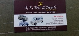 RK Travels Patel Nagar Delhi - Tour Operators Sulekha Image-1