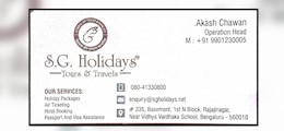 S. G. Holidays Rajaji Nagar Bangalore - Tour Operators Sulekha Image-3