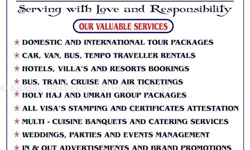 Ababil Travels And Hospitality in Periyar, Madurai - 625001
