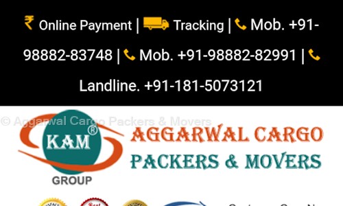 Aggarwal Cargo Packers & Movers in Zirakpur, Chandigarh - 140603