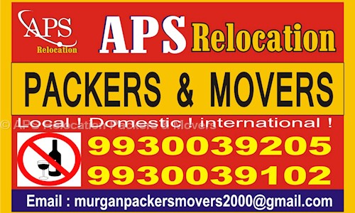 APS Relocation Packers & Movers in Malad, Mumbai - 400064