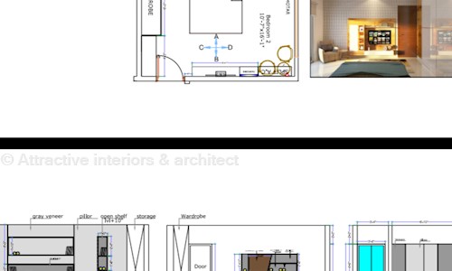 Attractive interiors & architect in Dwarka, delhi - 110059