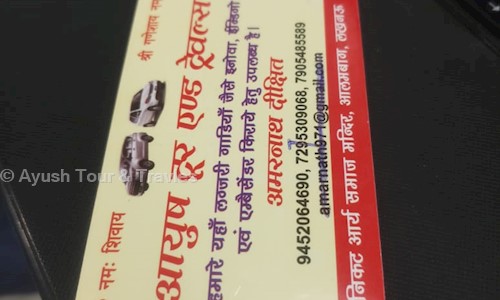 Ayush Tour & Travles in Alambagh, Lucknow - 226005