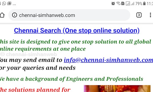 chennai-simhanweb.com in New Perungalathur, Chennai - 600063