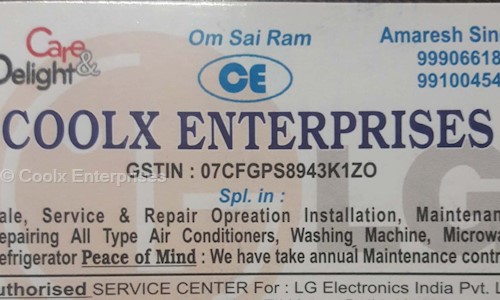 Coolx Enterprises in Punjabi Bagh, Delhi - 110026