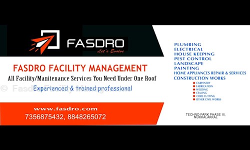  Fasdro Facility Management in Mukkolackal, Trivandrum - 695583