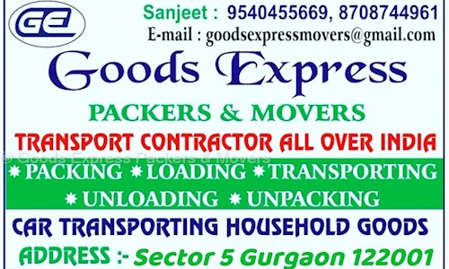 Goods Express Packers & Movers in Cantonment, Hisar - 125006