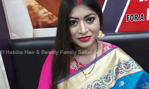 Habibs Hair & Beauty Family Salon in Khardah, Kolkata - 700118