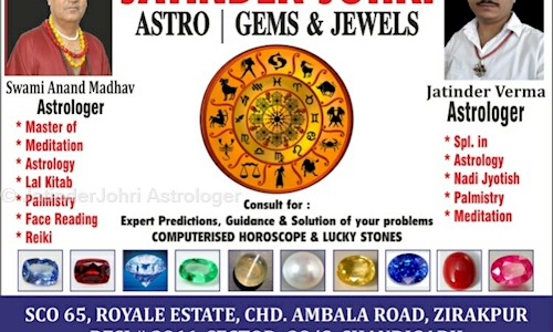 JatinderJohri Astrologer in Sector 38, Chandigarh - 160014