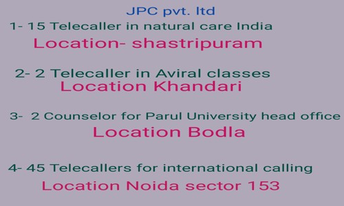 Jpc placement pvt Ltd in Avas Vikas Colony, Agra - 282007
