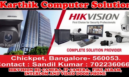 Karthik Computer Solution in Chickpet, Bangalore - 560053