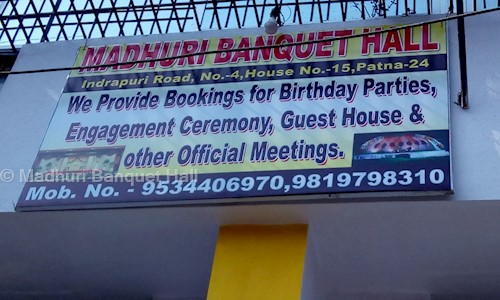 Madhuri Banquet Hall in Indrapuri, Patna - 800024