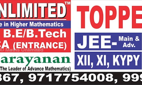 Maths Unlimited in Rohini, Delhi - 110085
