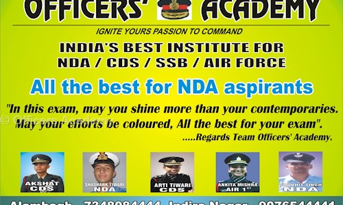 Officers Academy in Indira Nagar, Lucknow - 226016