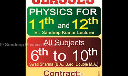 Sandeep Physics Classes in Bus Stand Kharar, kharar - 140301