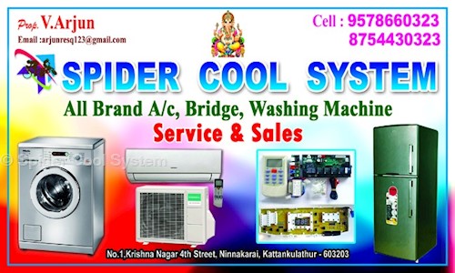 Spider Cool System in Kattankulathur, Chennai - 603203