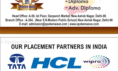 Spoken Wave in Ashok Nagar, Delhi - 110096