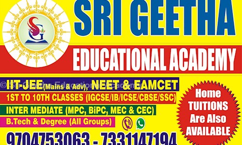 Sri Geetha Educational Academy in Attapur, Hyderabad - 500029