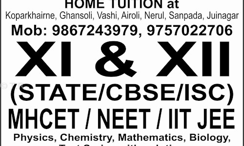 T.R. Mohan Sir's Private Tution in Kopar Khairane, Mumbai - 400709