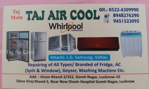 Taj Air Cool in Gomti Nagar, Lucknow - 226010