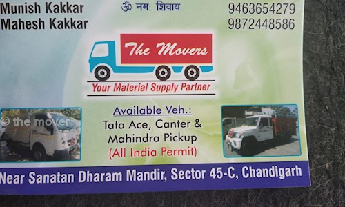 the mover in Sector 45, Chandigarh - 160047
