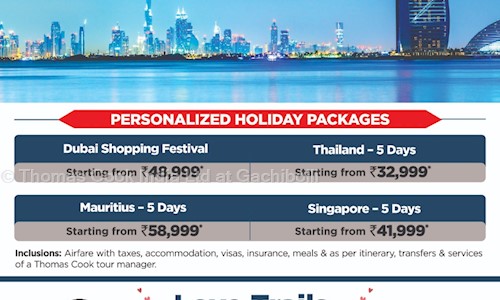 Thomas Cook India Ltd at Gachibolli in Gachibowli, Hyderabad - 500032