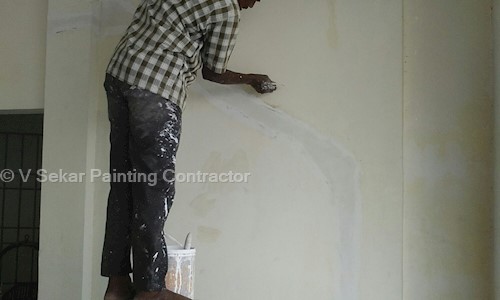 V Sekar Painting Contractor in Pallikaranai, Chennai - 600100
