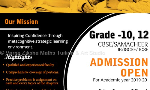 Varna Ziksha Maths Tuition And Art Studio in Peelamedu, Coimbatore - 641004