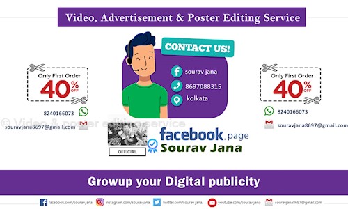 Video & poster editing service in Bara Nagar, kolkata - 700035