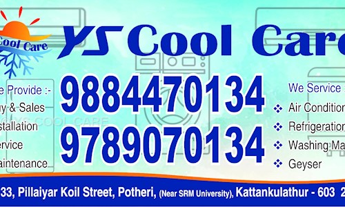 YS COOL CARE in Mahindra World City, Chengalpattu - 603203