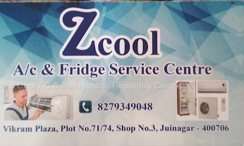 Z Cool AC & Refrigerator Repairing Centre  in Juinagar, Mumbai - 400706