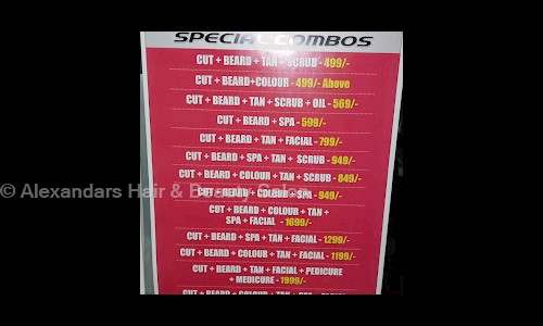 Alexandars Hair & Beauty Salon in A.R. Road, Vijayawada - 520003