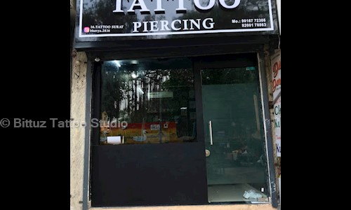 Bittuz Tattoo Studio in Bhatar Road, Surat - 395007