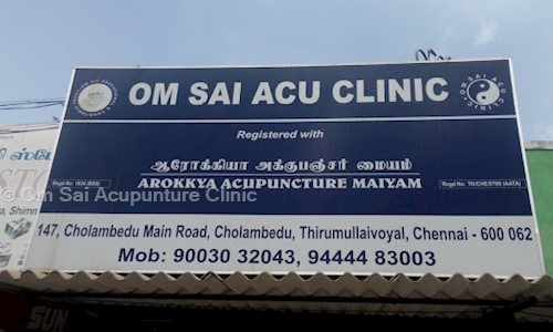 Om Sai Acupunture Clinic in Thirumullaivoyal, Chennai - 600062