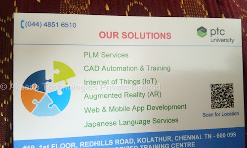 Aksans Technologies Pvt. Ltd. in Kolathur, Chennai - 600099