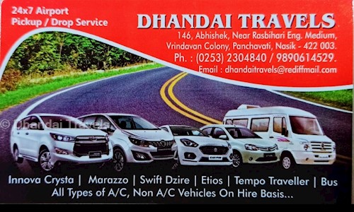 Dhandai Travels in Panchavati, Nashik - 422003