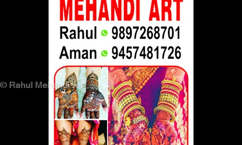 Rahul Mehandi Art in Sadar Bazaar, Agra - 282001