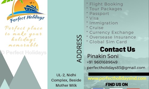 Perfect Holidays in Bodakdev, Ahmedabad - 380054