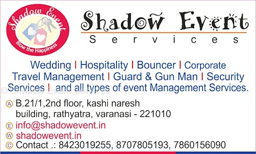 Shadow Event Services in Varanasi Cantonment, Varanasi - 221010