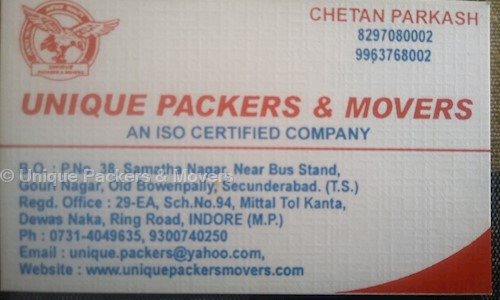 Unique Packers & Movers in Azad Nagar, Hisar - 125001