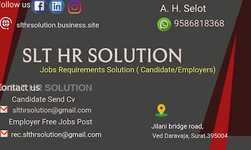SLT HR SOLUTION in Katargam, Surat - 395004