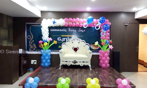 Seenu balloon decoration  in Karuvampalayam, Tirupur - 641687
