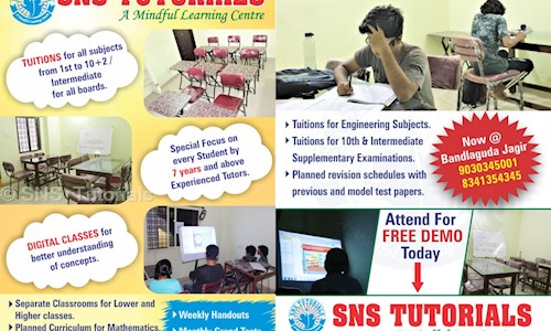 SNS  Tutorials in Gadham Guda, Hyderabad - 500086