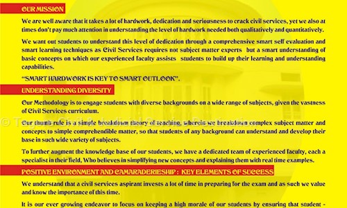 Tagore Civil & Judicial Service Destination in Sector 11, Chandigarh - 160011