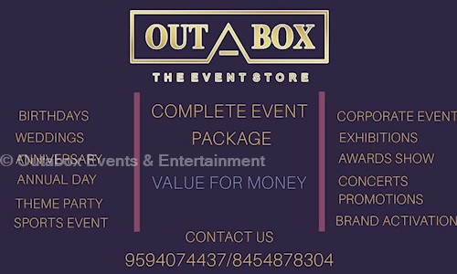 Outabox Events & Entertainment in Bhayander East, Mira Bhayandar - 401105