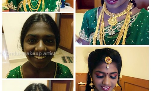 Bridal makeup artist in Perungudi, chennai - 600096