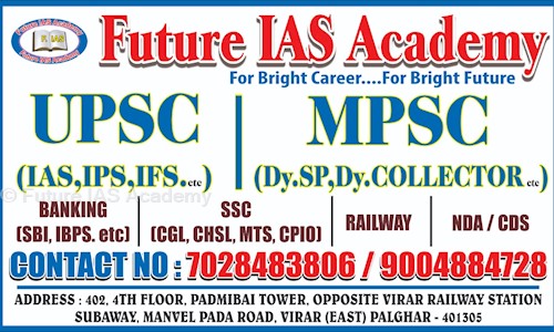 Future IAS Academy in Virar East, Virar - 401305