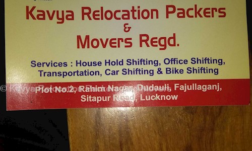 Kavya Relocation Packers And Movers in Sitapur Road, Lucknow - 226021