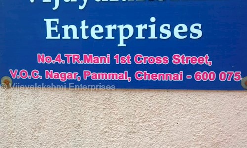 Vijayalakshmi Enterprises in Ramapuram, Chennai - 600089
