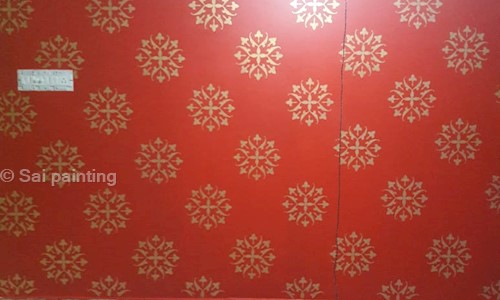 Sai painting in Rajarani Colony, Bhubaneswar - 751018
